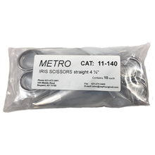 Bag of 10 Metro Disposable Iris Scissors